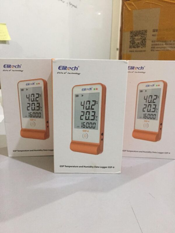 Elitech GSP-6 | Temperature & Humidity Data Logger