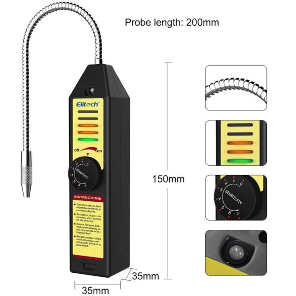 Elitech WJL-6000S | Leak Detector